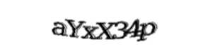 Security check image, please type the characters shown